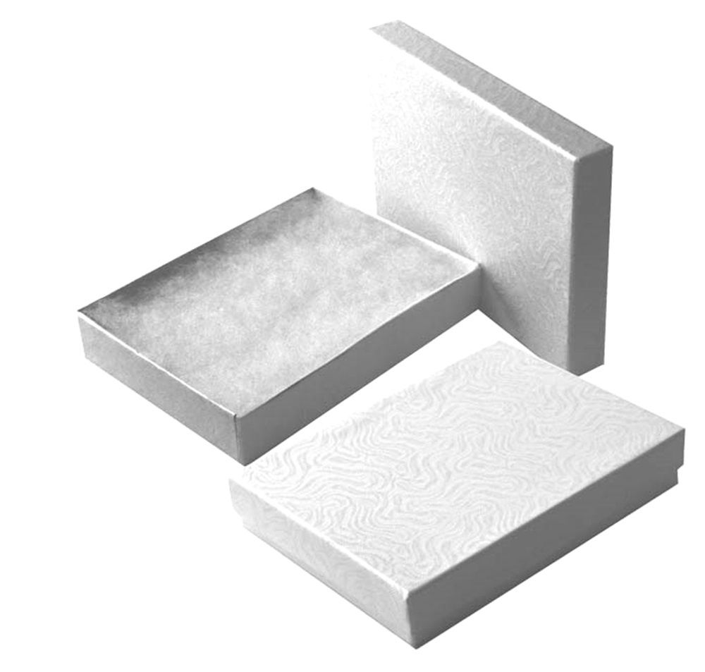 2 Piece Cotton Box-WHITE